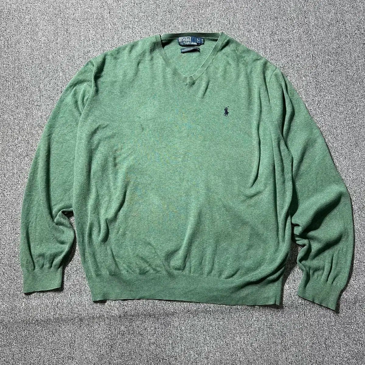 ヴィンテージ ポロ Ralph Lauren(ラルフローレン) ニット セーター （ 110 ） A2_5613