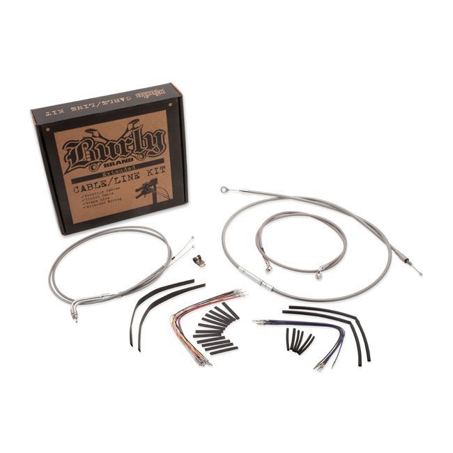BURLY Apehanger Cable Line Kit | 533004