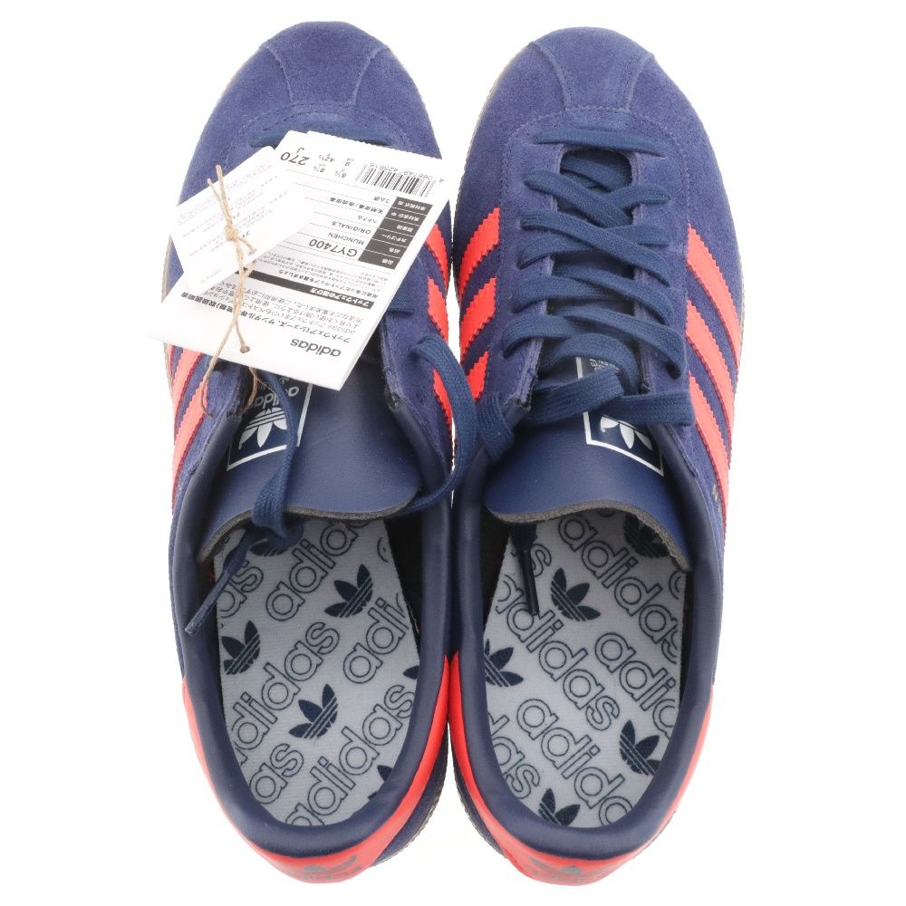 adidas (アディダス) MUNCHEN GY7400 ミュンヘン スエード ローカット
