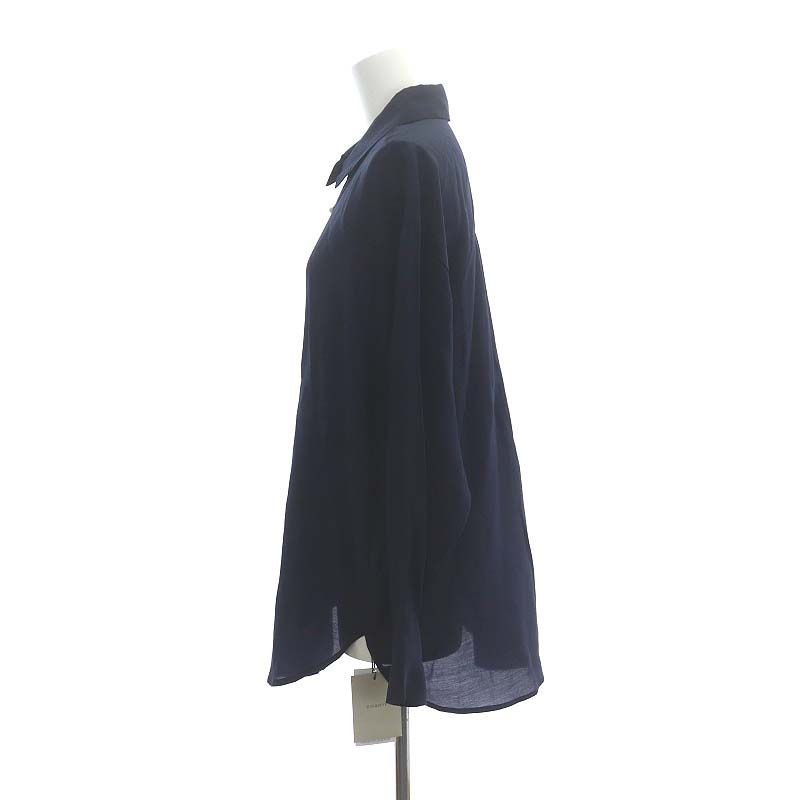 ジャスグリッティー JUSGLITTY 23SS パールボタンシアーシャツ
