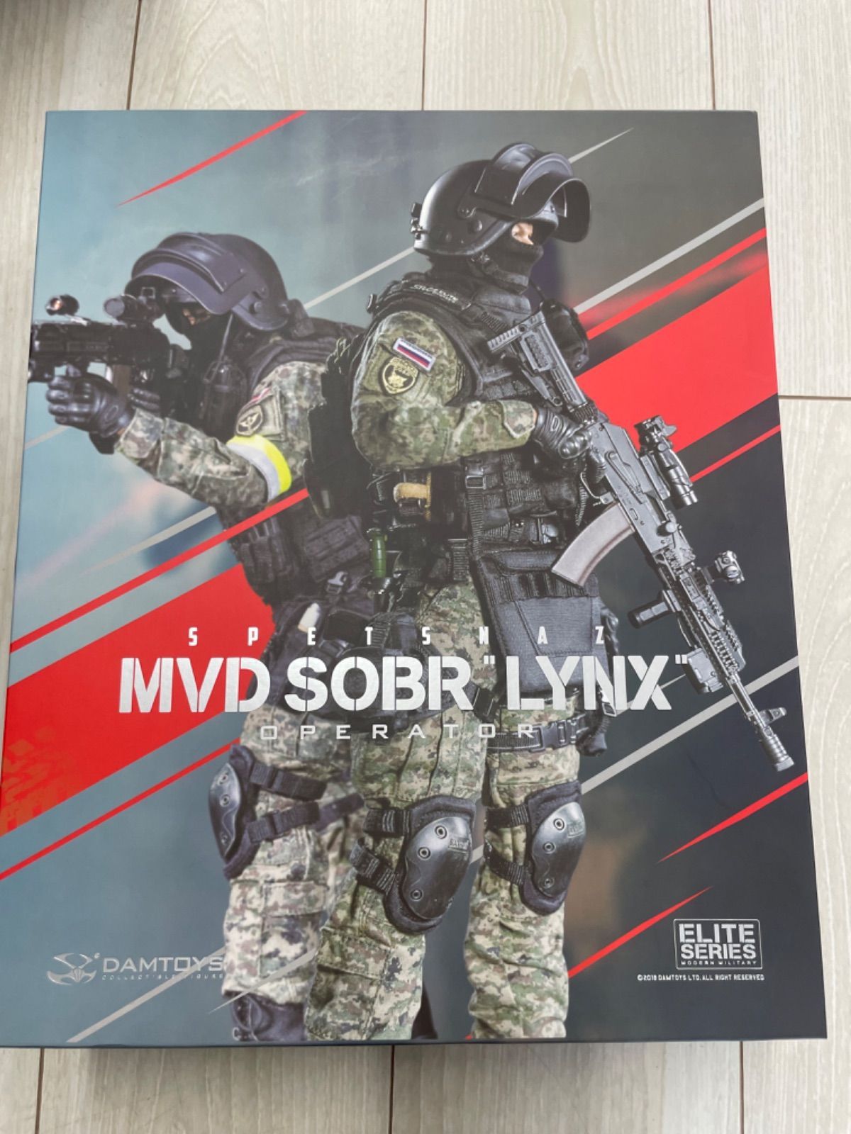 DAMTOYS 78058 ロシア内務省(MVD) 特殊部隊 SOBR LYNX(山猫) 1/6