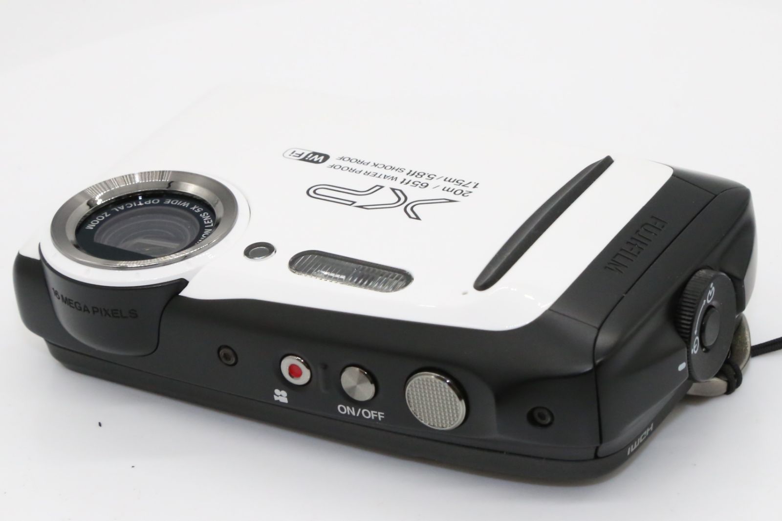 FUJIFILM 防水カメラ XP130 ホワイト FX-XP130WH：カメラFanks-PROShop ...