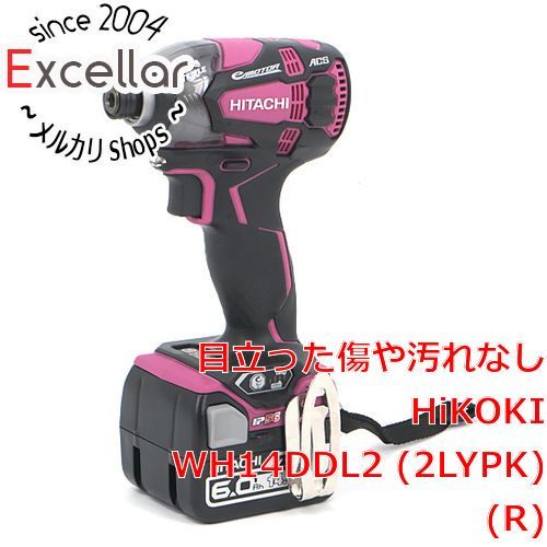 bn:1] 日立 充電式インパクトドライバー WH14DDL2 (2LYPK)(R) 保証書 