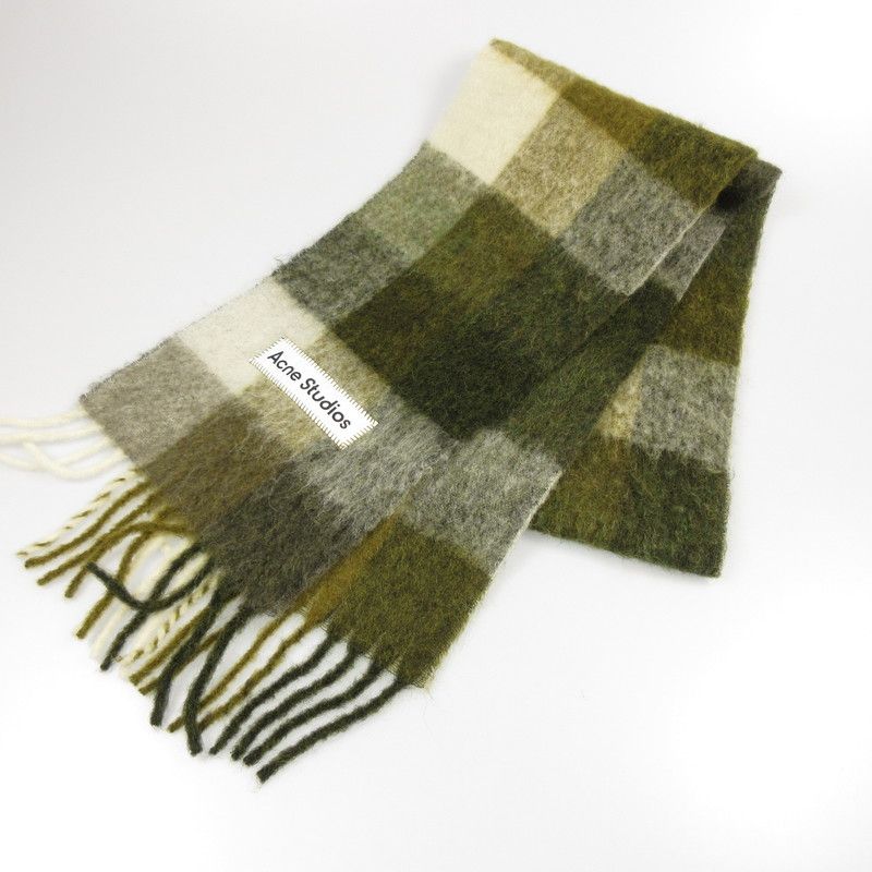 acne studios 正規品 マフラー スカーフ チェック アクネ Acne