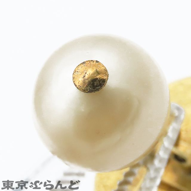 シャネル CHANEL パール カフスボタン 94A ゴールド メタル