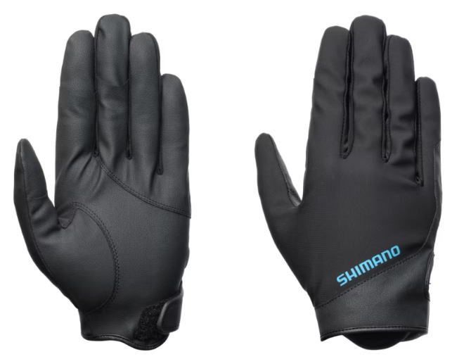 シマノ 01 ベーシックウォーム グローブ 指出し GL-071Y ブラック Mサイズ / 手袋 ウェア shimano 釣具 【メール便発送】