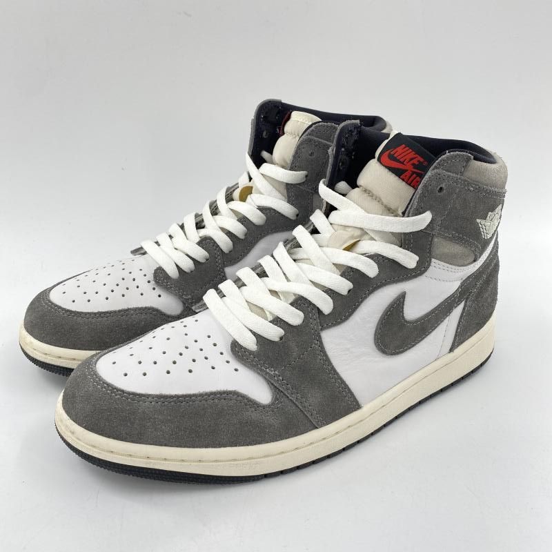 中古】NIKE Air Jordan 1 Retro High OG Black and Smoke Grey