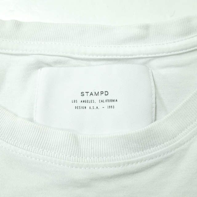 STAMPD スタンプド 19SS North County Tee ロゴプリントTシャツ S ホワイト 半袖 PRADISE LOST トップス mc68459