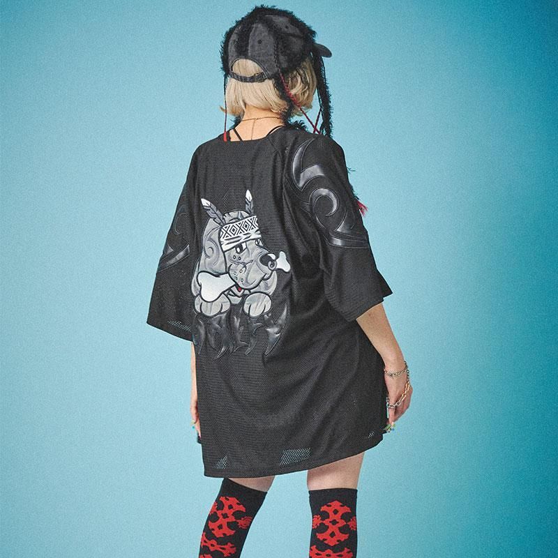 メッシュ シャツ