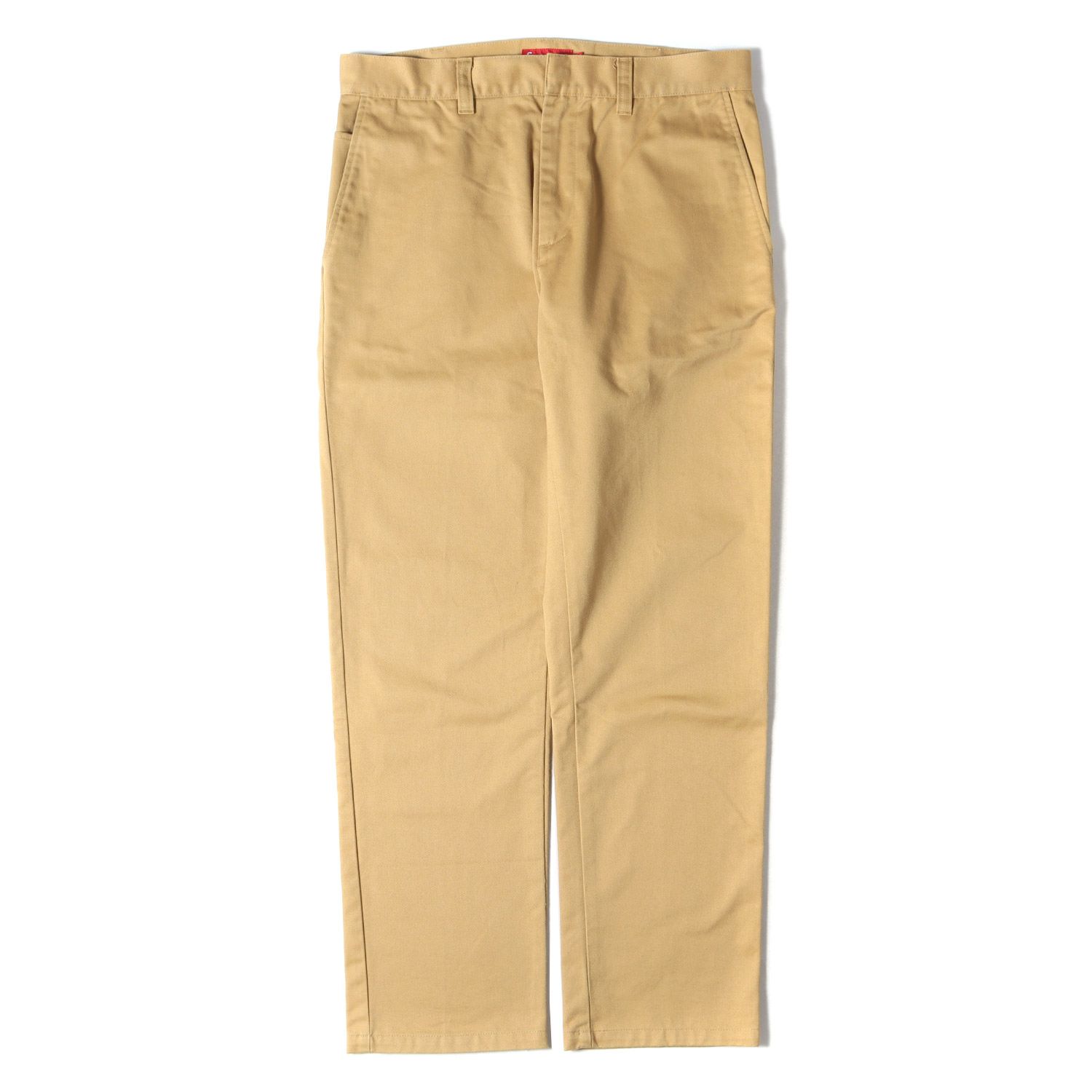 supreme チノパン　ワークパンツ　32インチ　美品 supreme チノパン パンツ 32インチ コットン シュプリーム