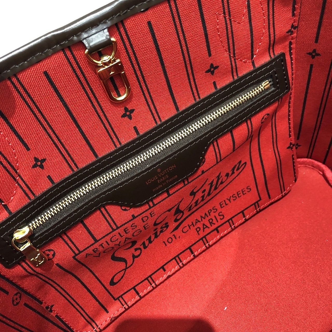 ☆LOUIS VUITTON ルイヴィトン ダミエ ネヴァーフルPM N51109 トート 