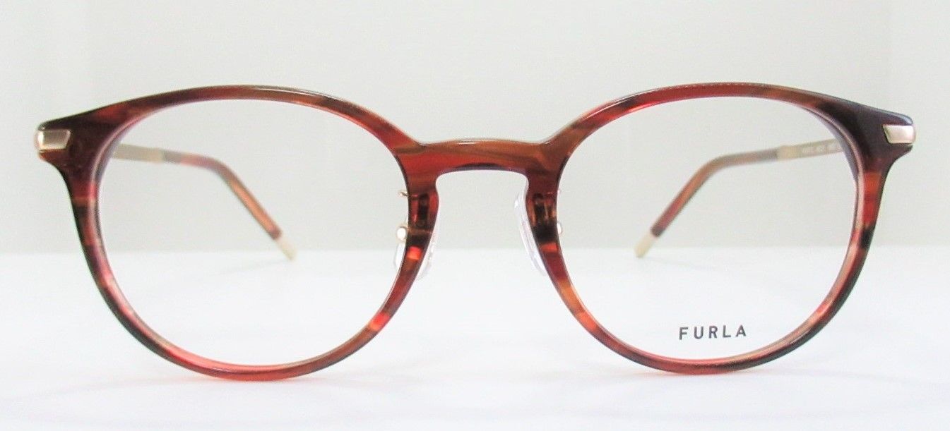 ケース付◇ FURLA フルラ ◇メガネフレーム VFU-577J-06XE
