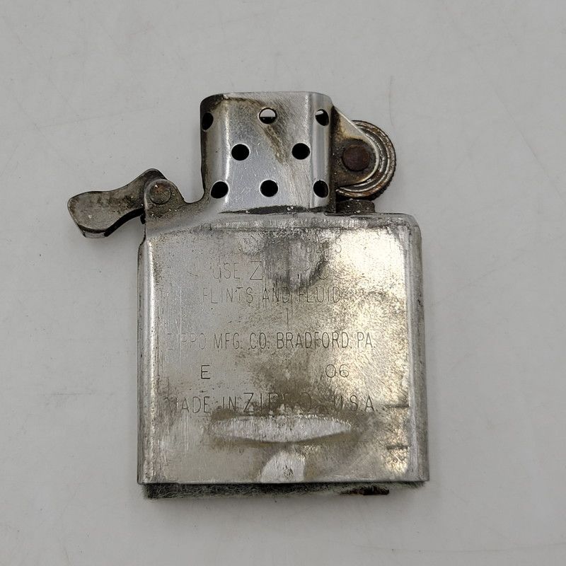 現状渡し品】ZIPPO ジッポ MATCHBOX LABEL SERIES CROCODILE OIL