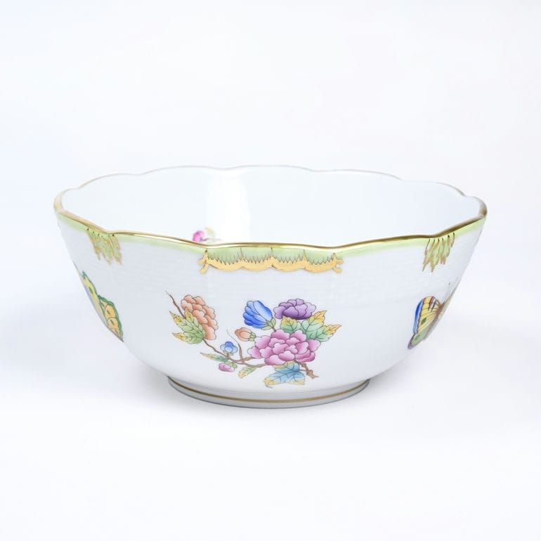 ヘレンド ヴィクトリアブーケ デザートプレート① ユーロクラシクス