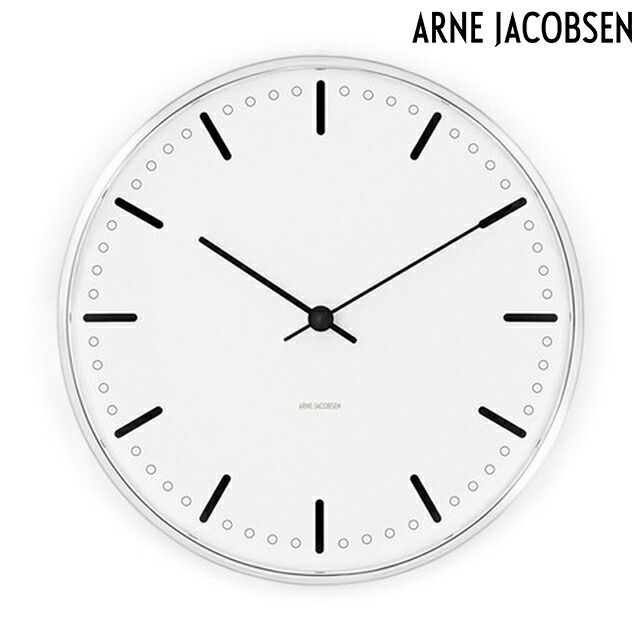 【新品】アルネ ヤコブセン ARNE JACOBSEN 掛時計 メンズ AJ43631 ヤコブセン