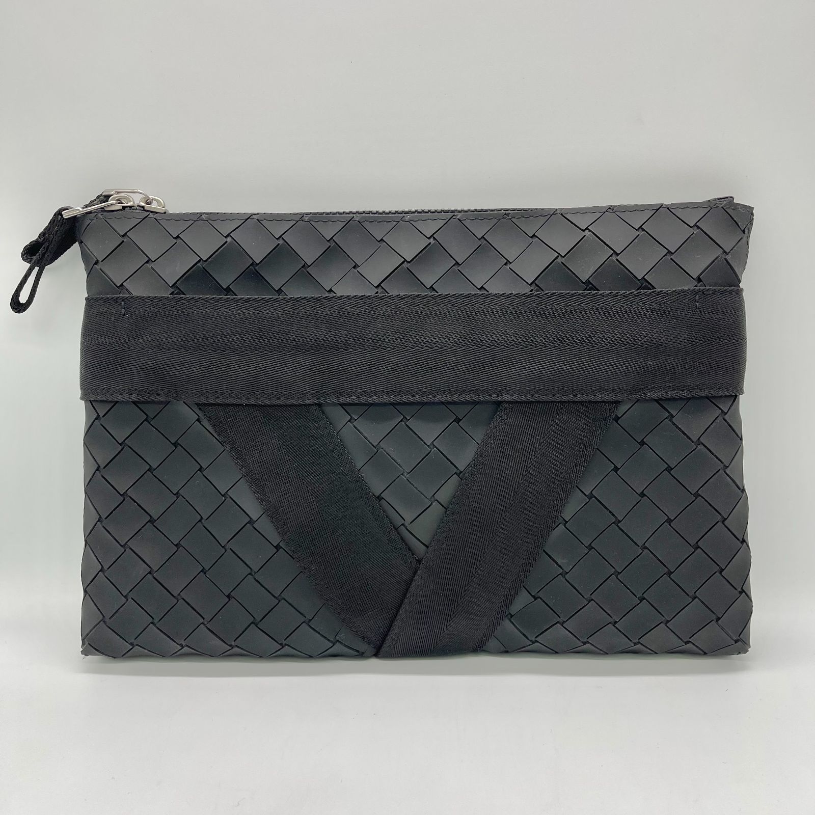 美品】BOTTEGA VENETA ボッテガヴェネタ ニューラバー クラッチバッグ