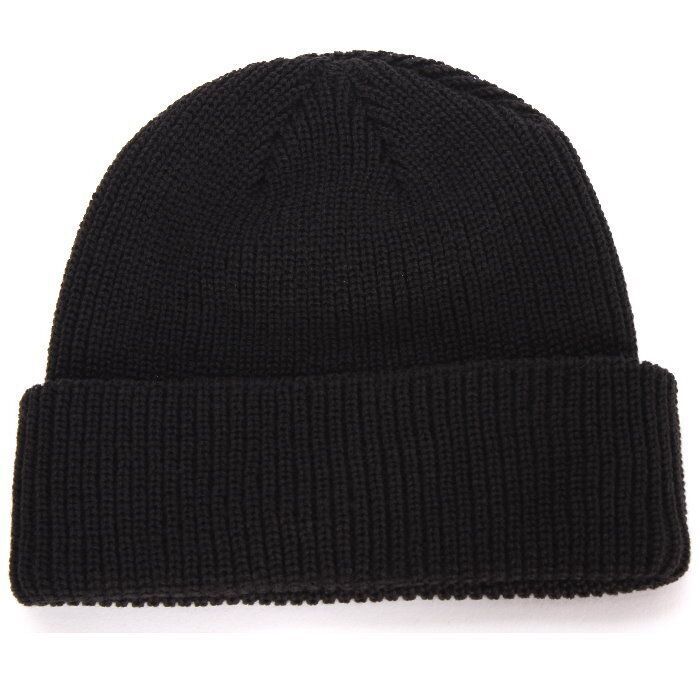 Supreme シュプリーム ターミナル ビーニー ブラック フリーサイズ Terminal Beanie クラウン ロゴ刺繍パッチ ニット帽 キャップ 帽子 ハット メンズ レディース ユニセックス 本物 売れ筋