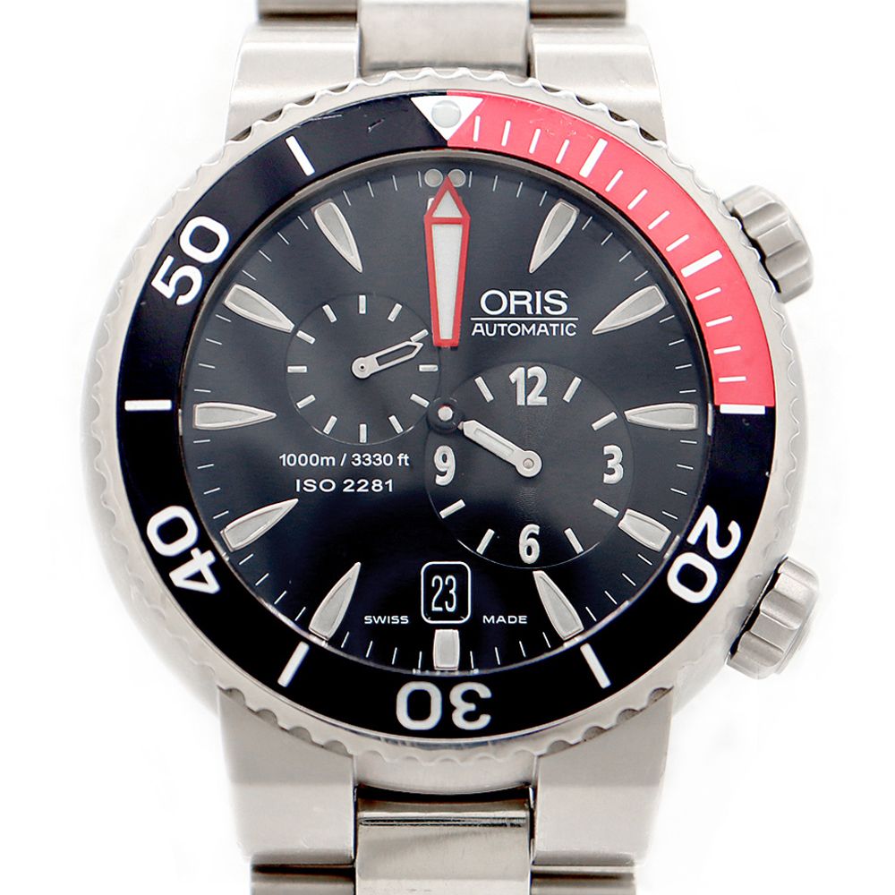 ゼニス様 確認用 内部点検済 ORIS オリス レギュレーター ダイバーズ 649-7541 デイト