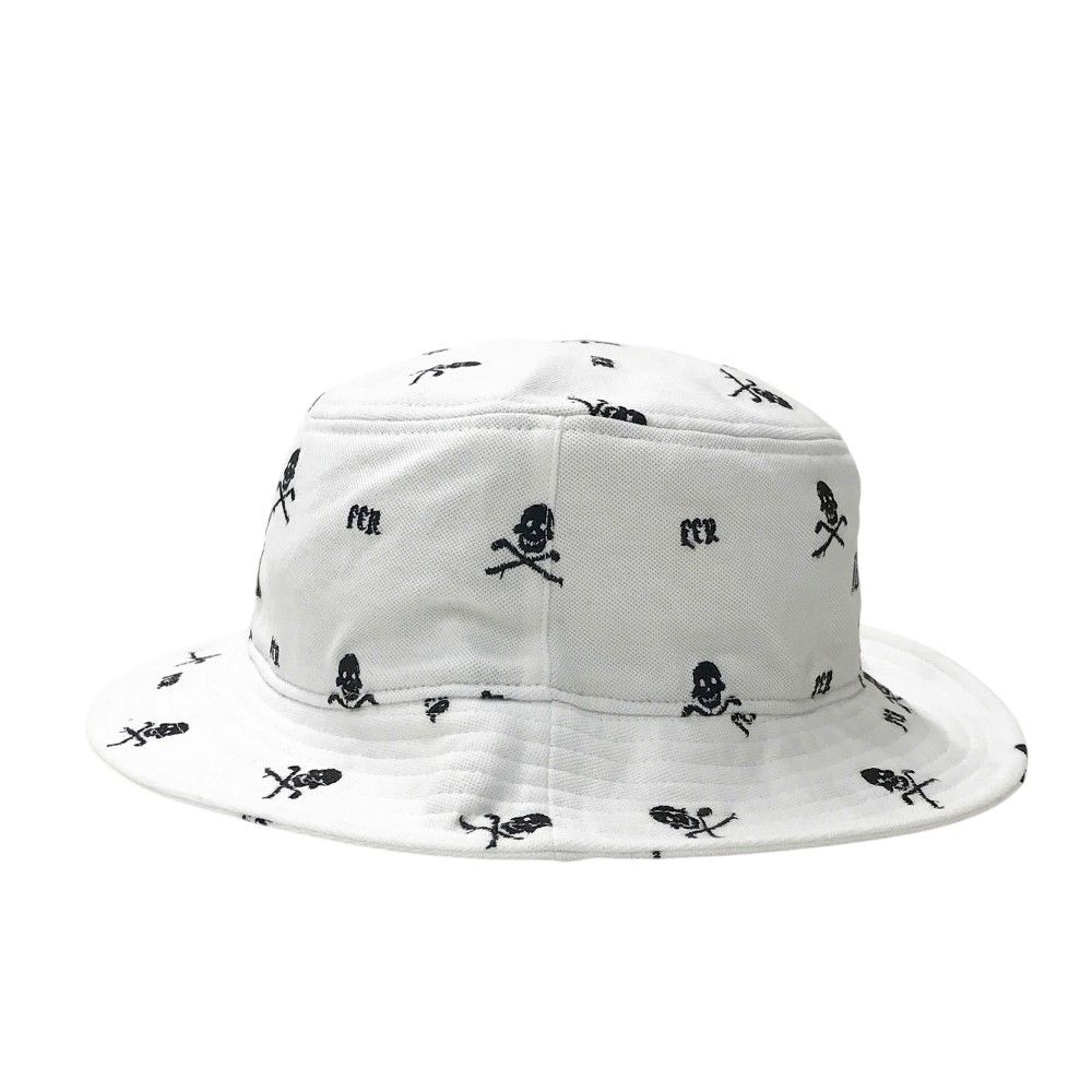 MARK-LONA マークアンドロナ MFF-5C-FC01 ハット 総柄 ホワイト系 L 240101542591 ゴルフウェア ストスト