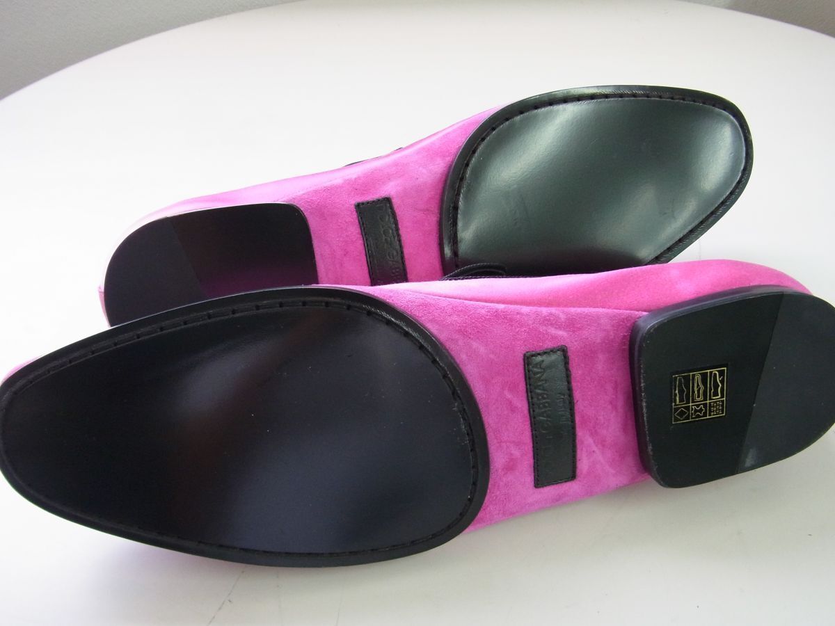 廃盤☆DOLCE&GABBANA ドルチェ＆ガッバーナ ヤギ革シルクルーム