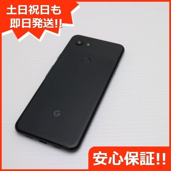 新品同様 SoftBank Google Pixel 3a 64GB ジャストブラック