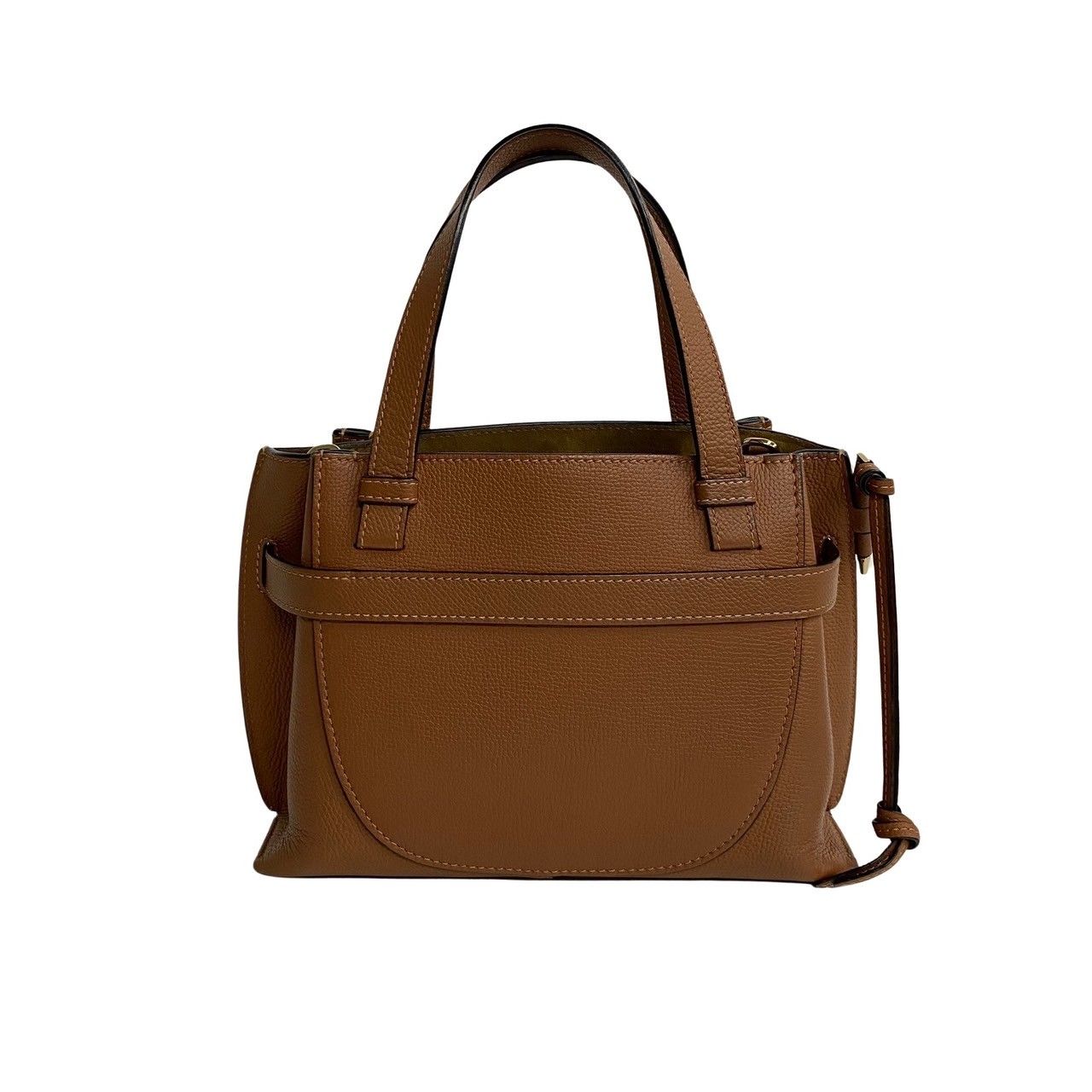 ほぼ未使用 袋付 LOEWE ロエベ ゲート トップハンドル ミニ レザー 本 