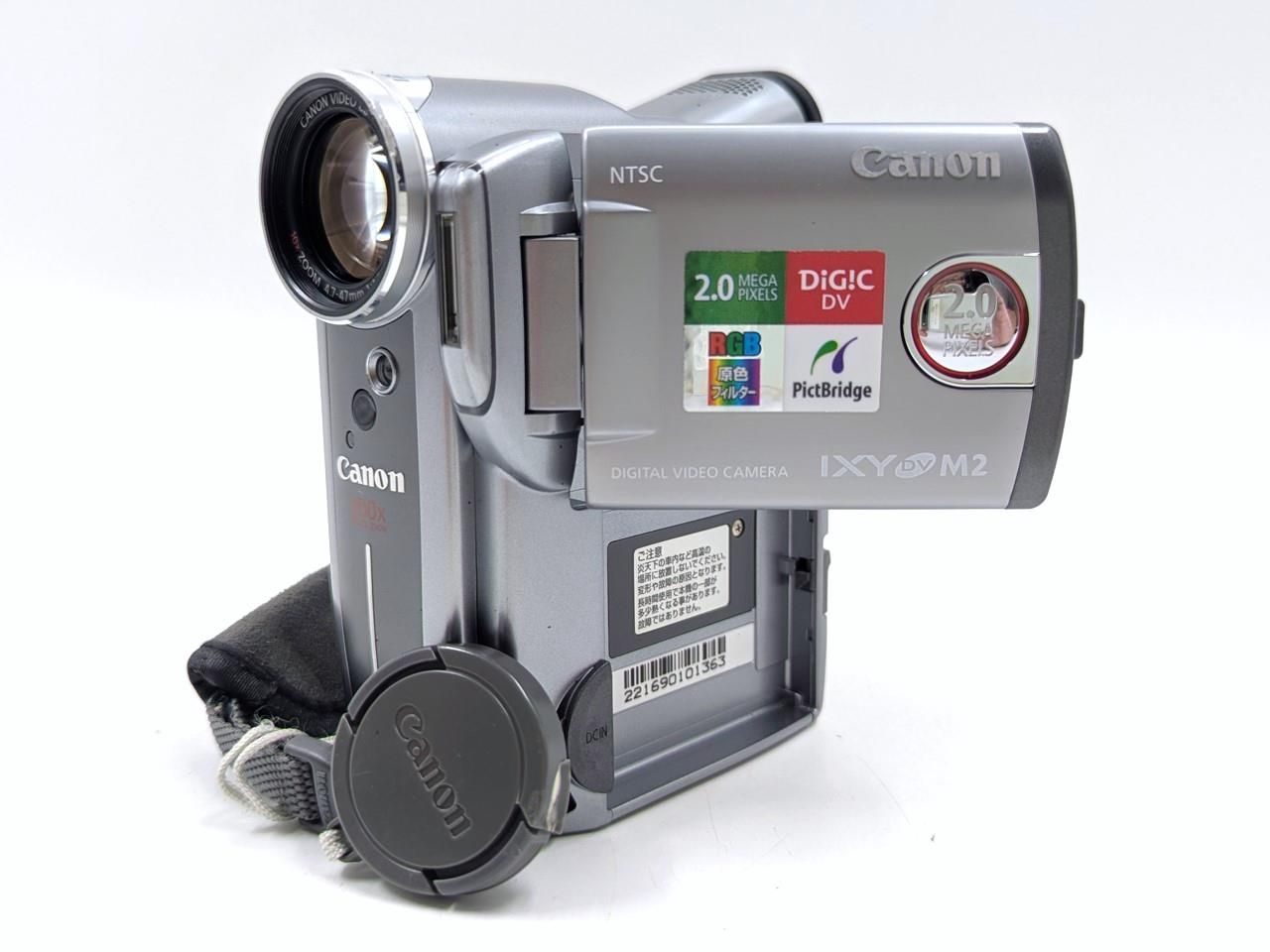 miniDVのダビングに Canon キャノン ビデオカメラ DM IXY DV M 2 02 7日間保証付き