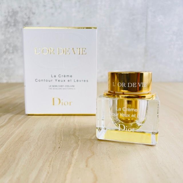 Dior オードヴィユーエレーヴル 目元・口元用クリーム 試してみた】Dior オー・ド・ヴィ ユー エ レーヴルの効果・肌質