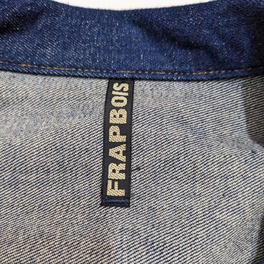 FRAPBOIS フラボア デニム シングル ライダースジャケット