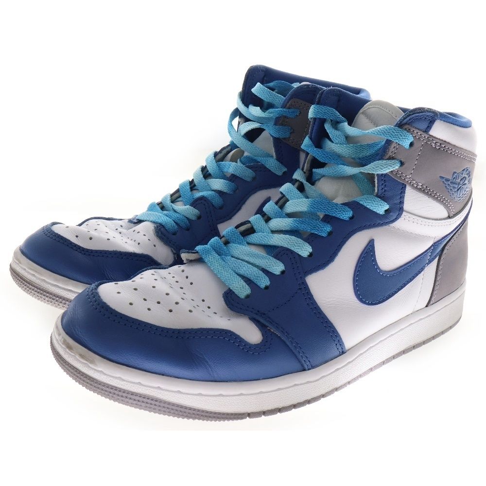 NIKE (ナイキ) AIR JORDAN 1 RETRO HIGH OG TRUE BLUE DZ5485-410 エア