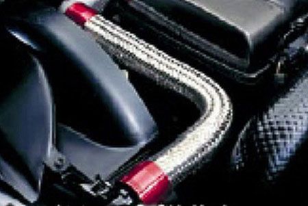 APP ラジエターホースシステム ニッサン スカイライン BCNR33 RB26DETT GTR レッド ホース部：ロアホース NZ040-LR