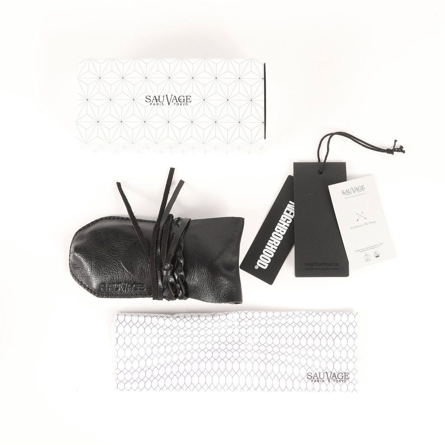 SAUVAGE NEIGHBORHOOD サングラス 46□28-145 Neighborhood Japan NBHD Republique Sauvage Japanese Acetate