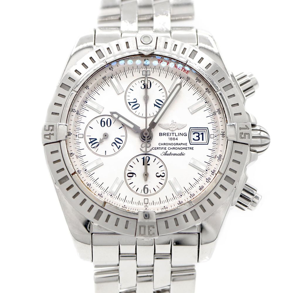 内部点検済 BREITLING クロノマット エボリューション クロノグラフ  