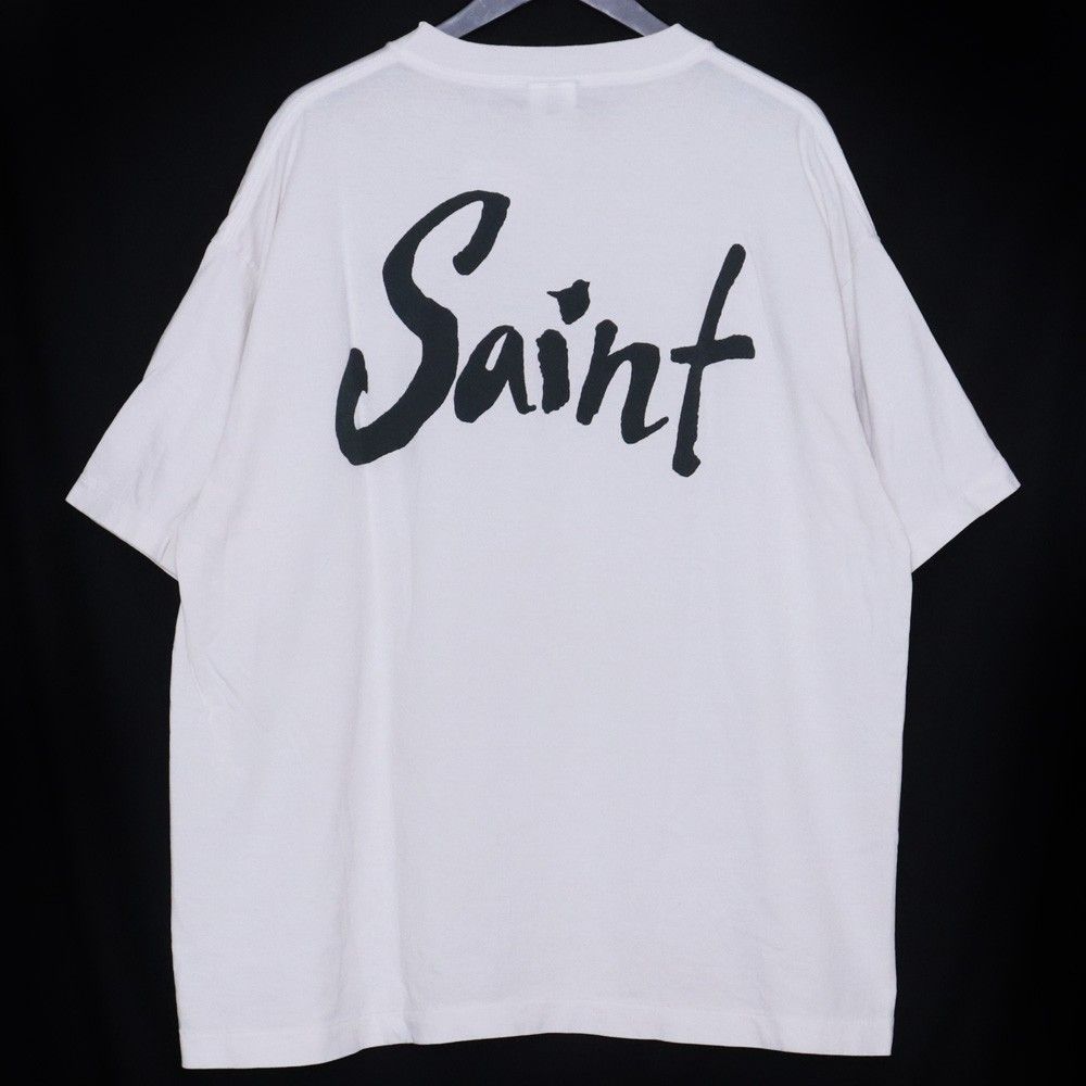 未使用 SAINT MICHAEL SS TEE SUPER DIRTY WHITE XLサイズ