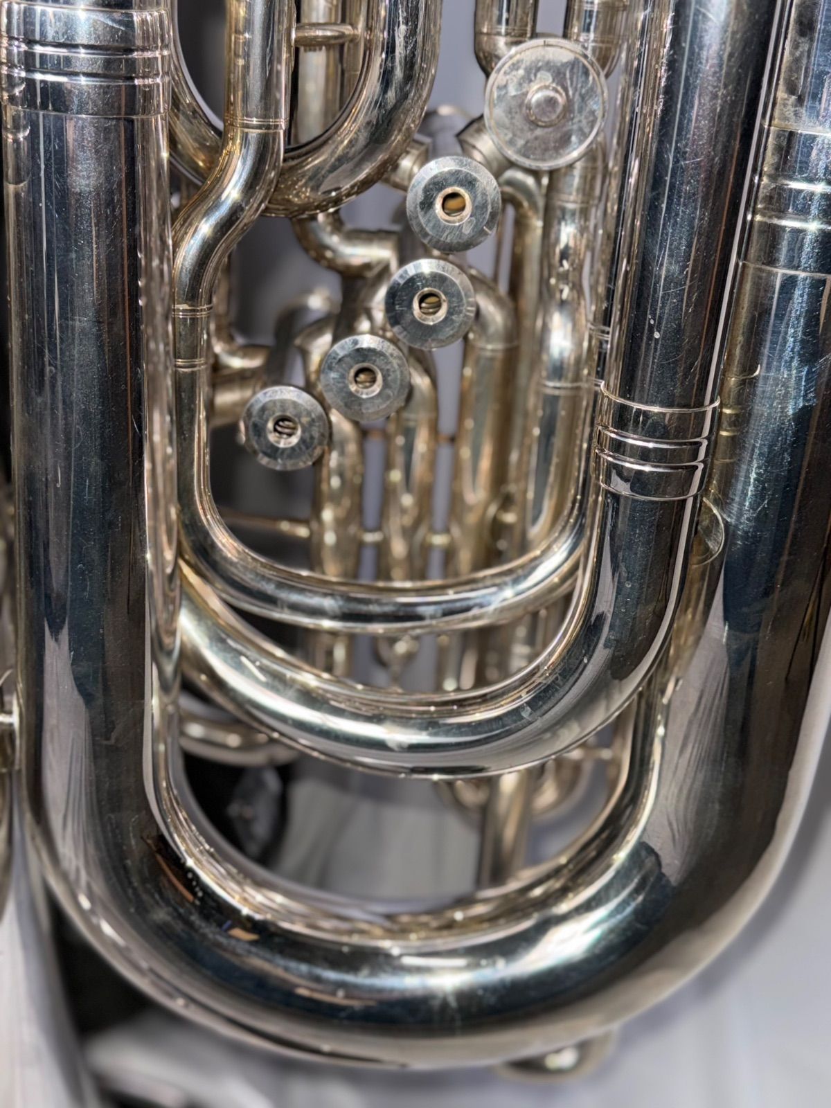 希少中古 YAMAHA チューバ C管 YCB-822S ハードケース付き 金管楽器