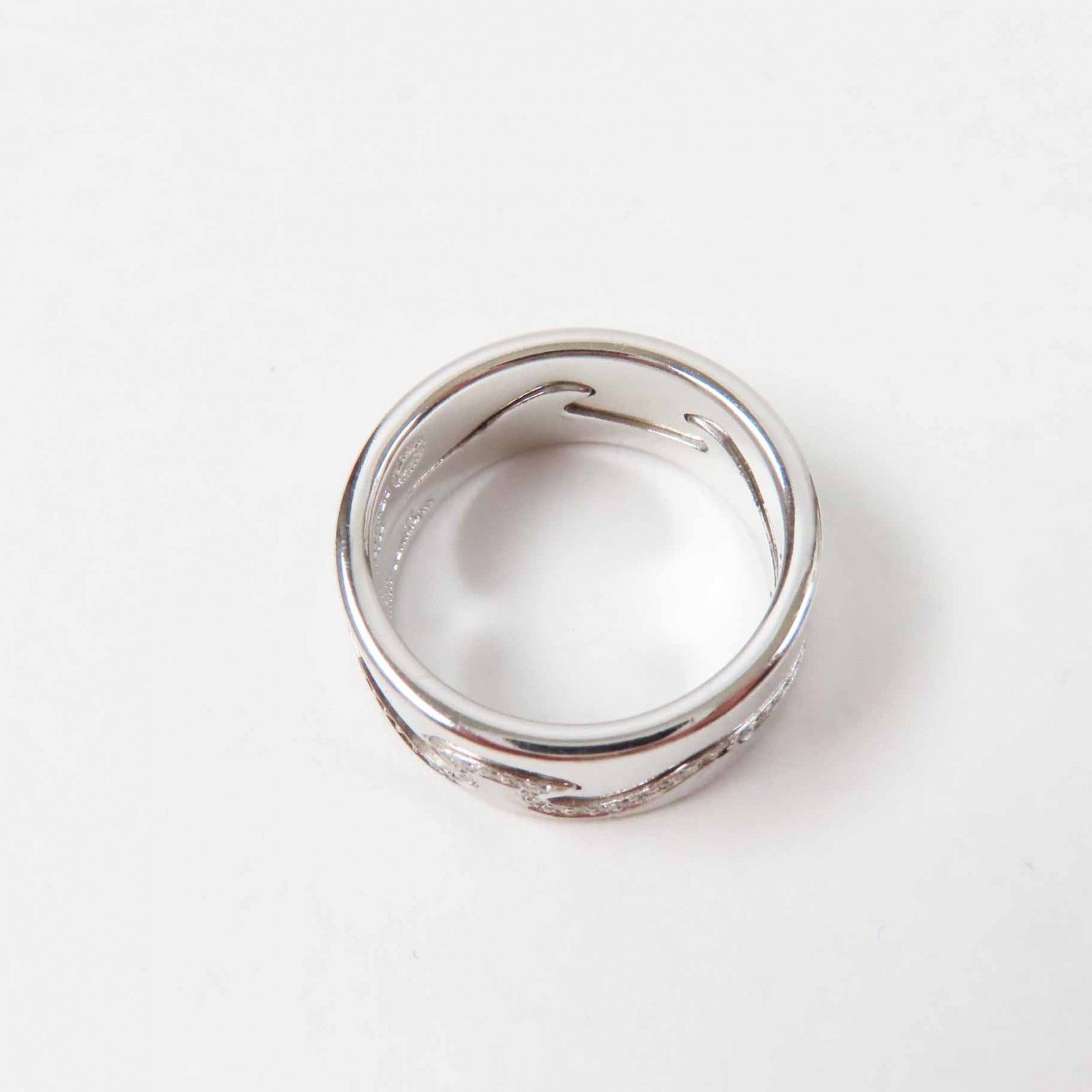 良品◎Georg Jensen ジョージジェンセン フュージョンリング 2連  