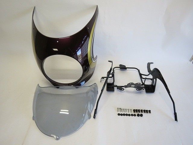 ワールドウォーク　ビキニカウル　Z900RS用　キャンディレッド（火の玉） Amazon | ワールドウォーク Z900RS用ビキニカウル キャンディー