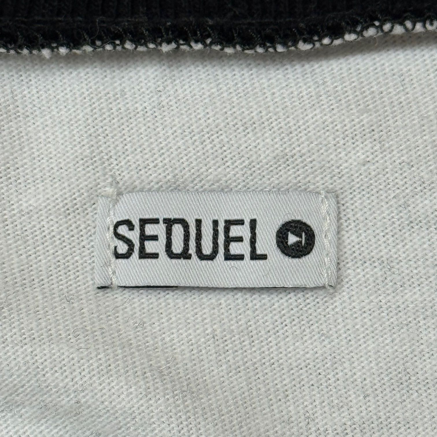 参考上代15400円 SEQUEL 24SS RAGLAN T-SHIRT ラグランTシャツ 