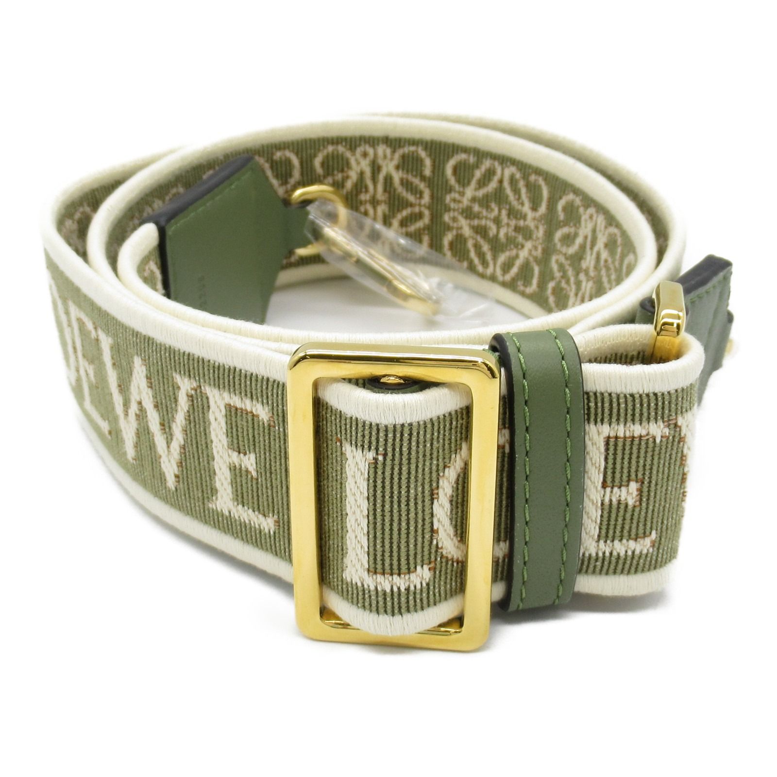 ロエベ アナグラムショルダーストラップ 極美品△LOEWE ロエベ
