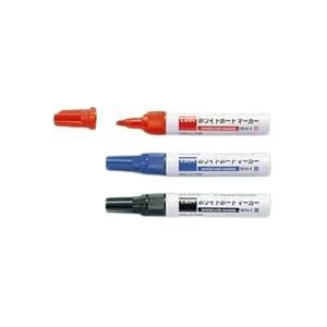 まとめ） ライオン事務器ホワイトボードマーカー 中字タイプ 黒 WH-1 1