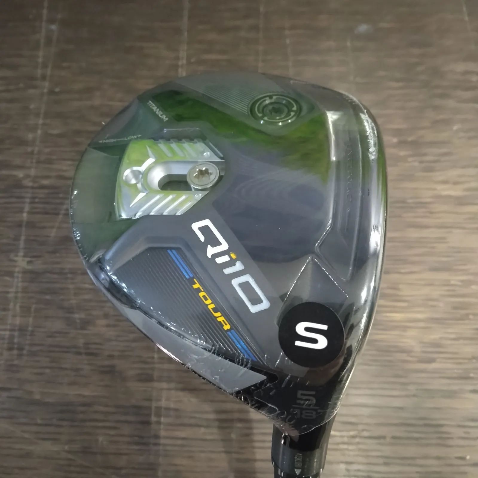 【極美品】Qi10 TOUR 5W 18° Diamana wb 6Sシャフト Fw 【新品未使用】テーラーメイド Qi10 Tour フェアウェイウッド