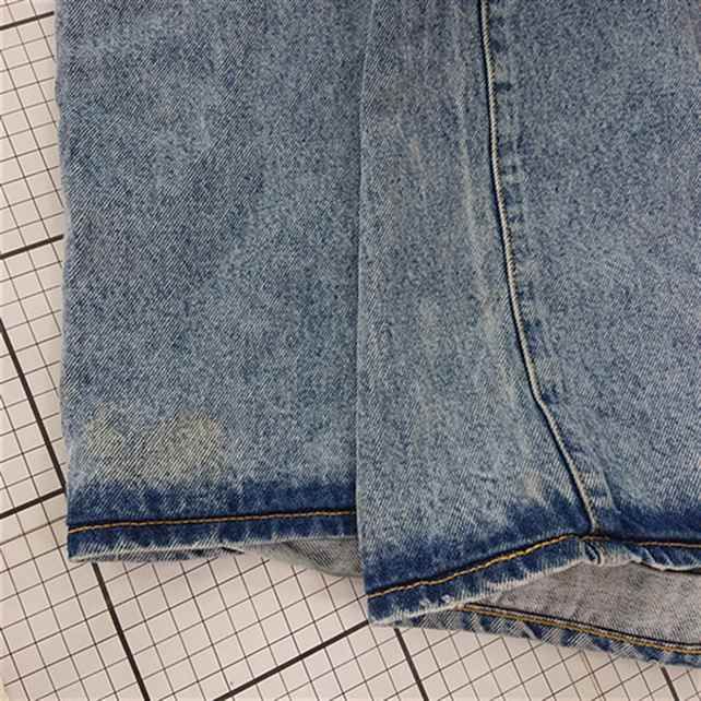 ◇ Θ ENOF イナフ ワイド デニム パンツ サイズM ブルー系