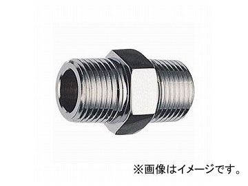三栄水栓/SANEI 六角ニップル（クロム） T701-25 JAN