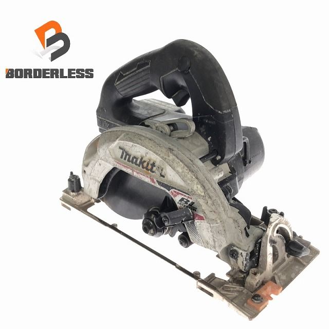 ☆中古品☆makita マキタ 18V 165mm 充電式マルノコ HS631D 黒 本体 