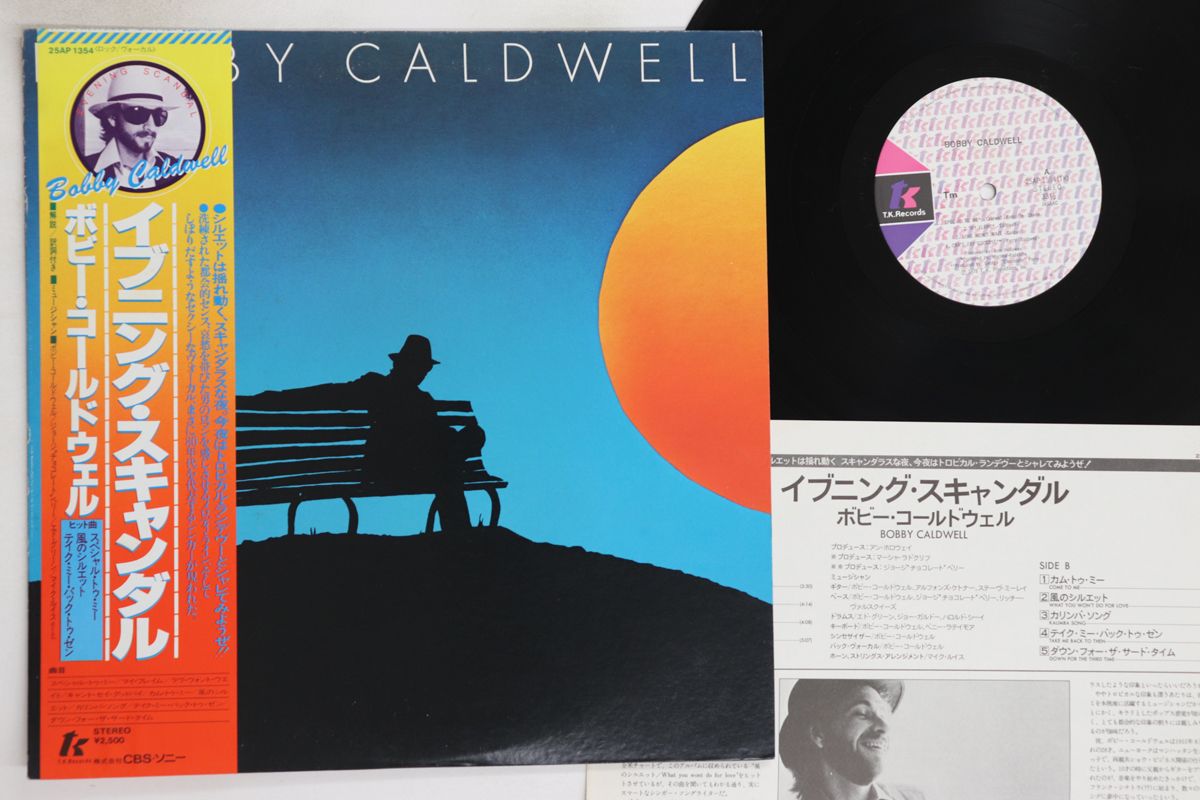 LP Bobby Caldwell Evening Scandal 25AP1354 TK /00269 - メルカリ
