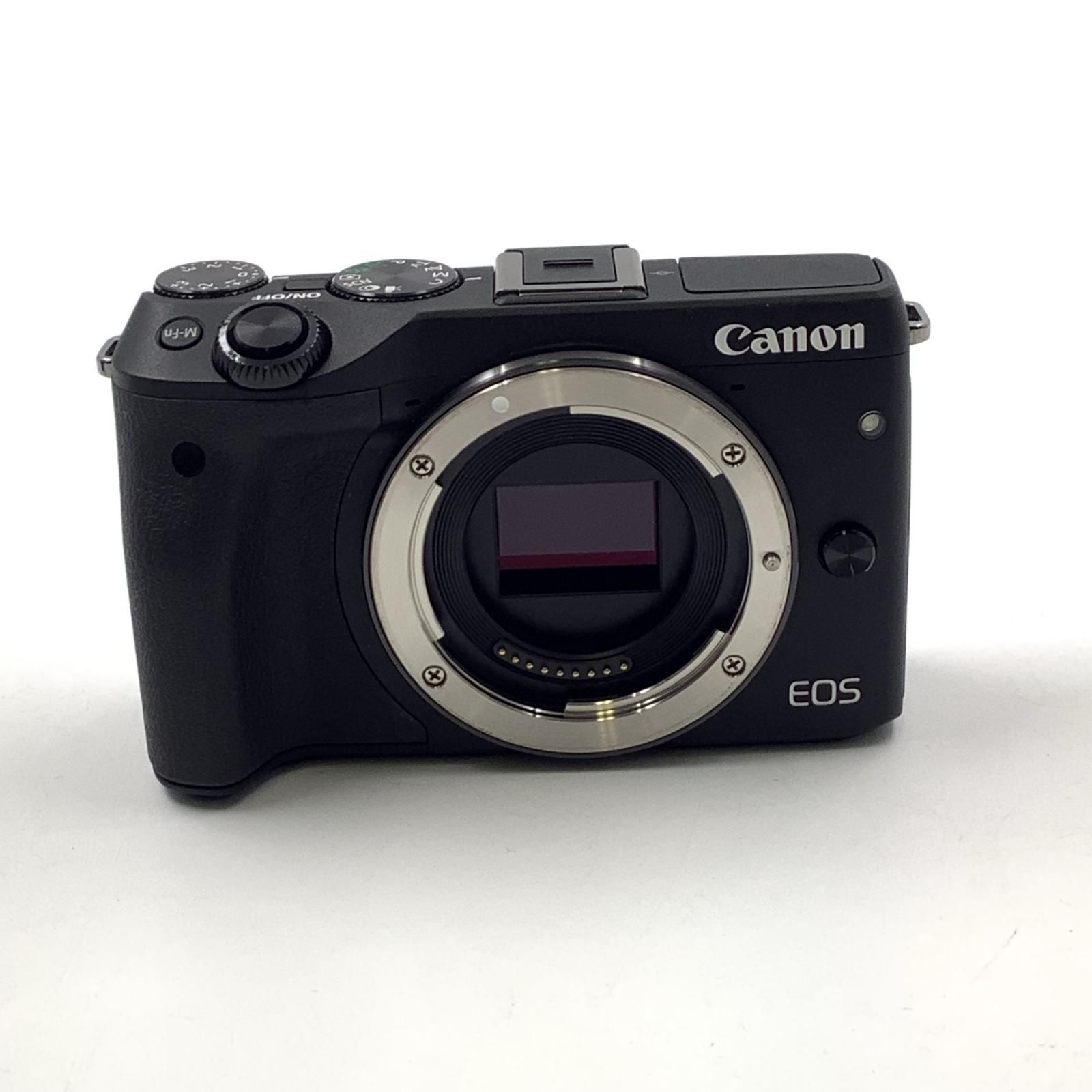 全額返金保証 最速発送 Canon デジタル一眼 EOS M3 ボディ ブラック 動作 済