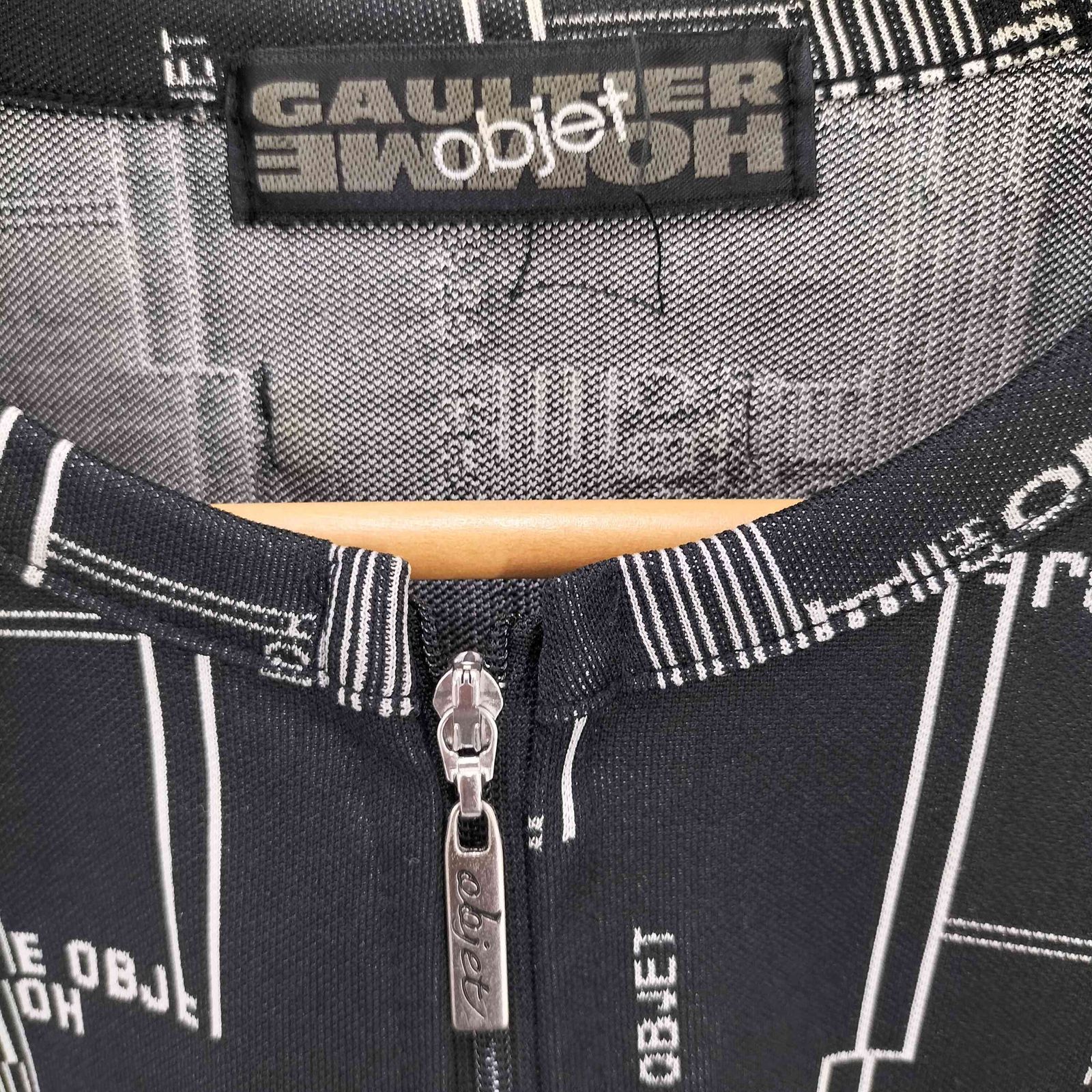 ゴルチエオムオブジェ GAULTIER HOMME objet 90S ジャガード ノー