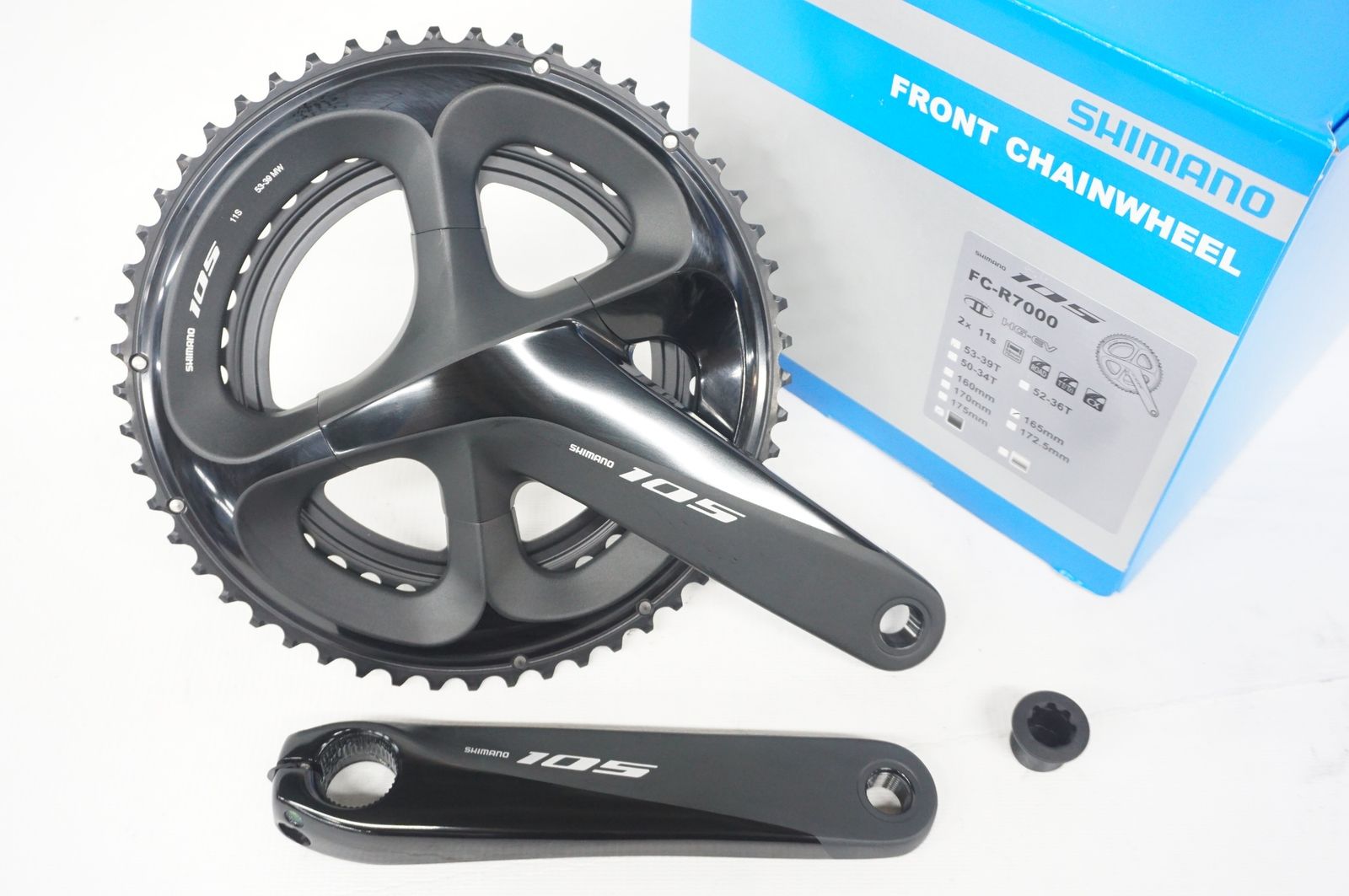 Shimano 105 FC-R7000 クランクセット 170mm SHIMANO 「シマノ」 105 FC-R7000 50-34T 170mm クランクセット