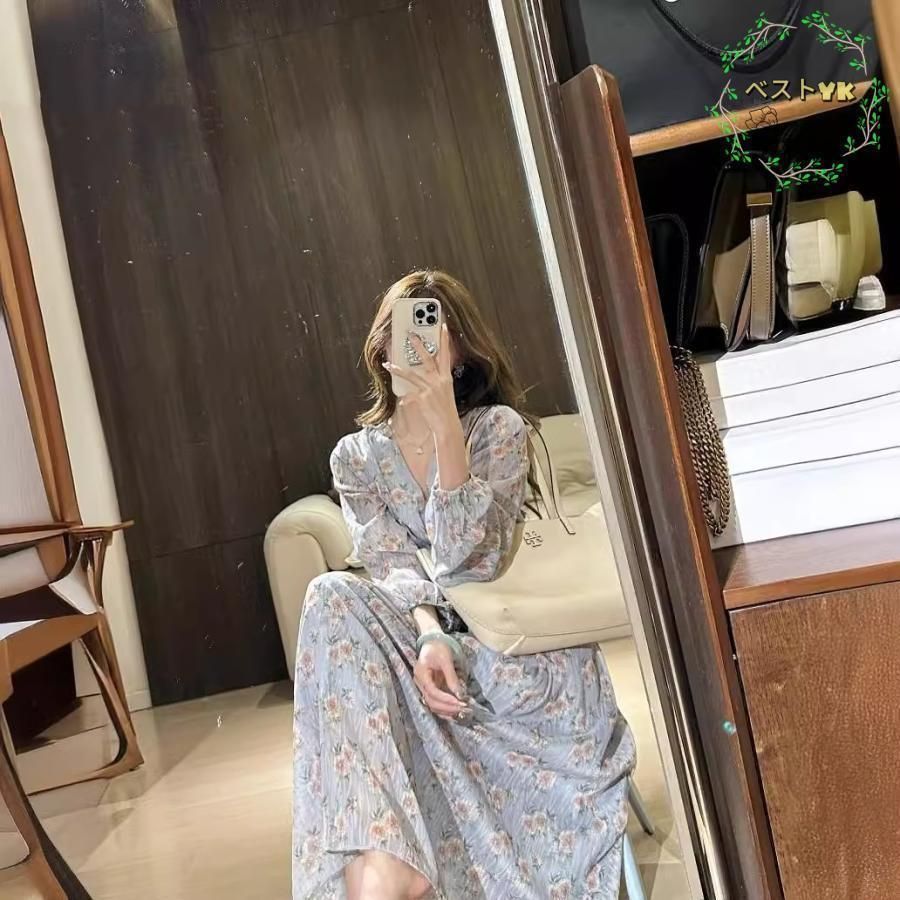 マキシワンピース 春夏秋