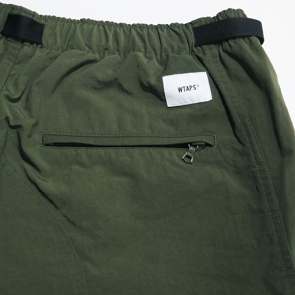 WTAPS ダブルタップス 19SS TRACKS SHORTS/SHORTS.NYLON.TUSSAH 191BRDT-PTM03 トラックス  ショーツ ナイロン タッサー オリーブドラブ ショート ハーフ パンツ ボトムス